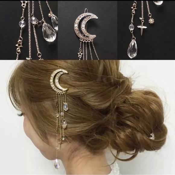 Super Elegant Embellished Hairpin to Enhance your Casual or Night Our Hair look main image 9